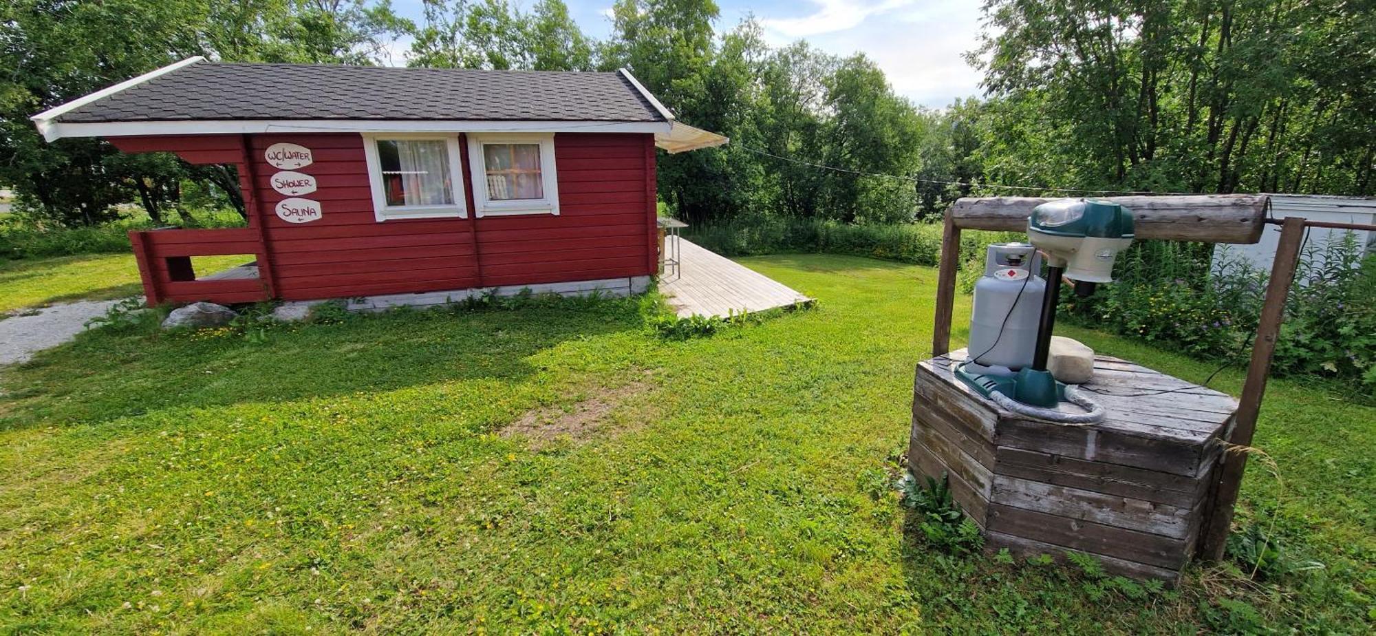 Bungalaven Lodge As Børselv エクステリア 写真